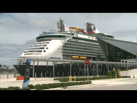 Crew members go on hunger strike aboard cruise ship docked in Miami