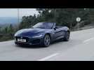 New Jaguar F-TYPE P300 Convertible Design Preview in Bluefire