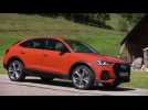 The new Audi Q3 Sportback Exterior Design in Puls Orange