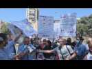 Protest in Beirut against French aid