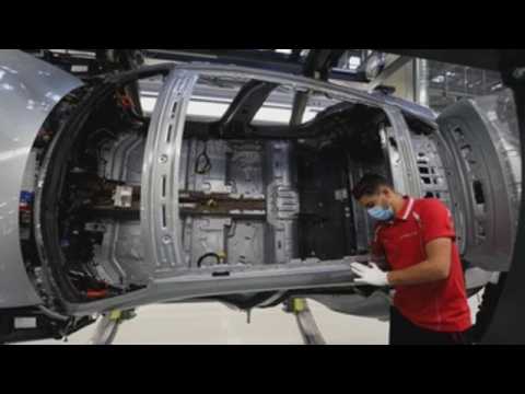 Porsche resumes production of 'Taycan' in Stuttgart
