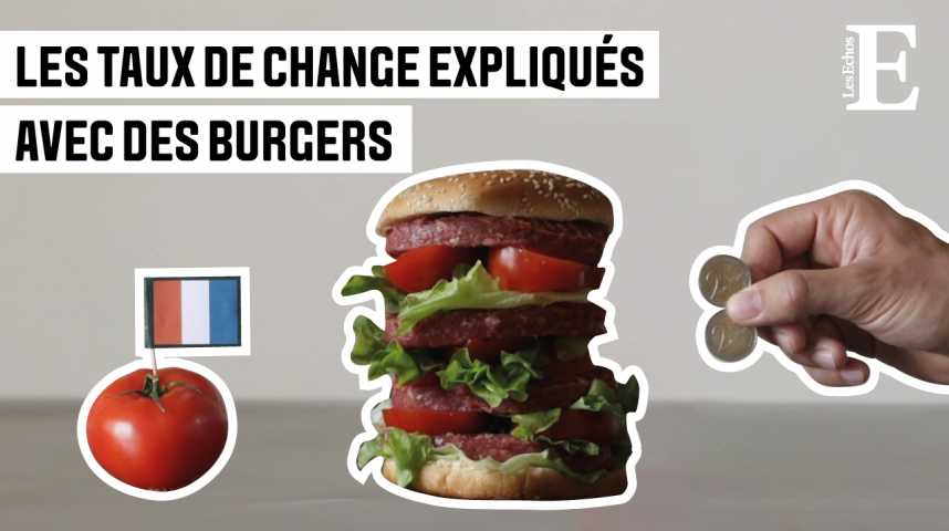 Illustration pour la vidéo Eureka #5 : Les taux de change expliqués avec des burgers 