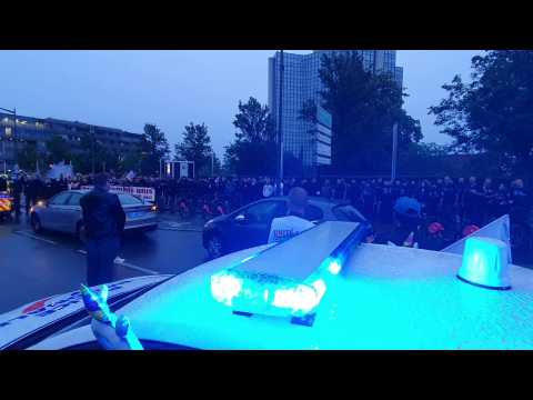 Les policiers manifestent en nombre mercredi soir à Tourcoing 