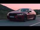 The new BMW M5 Competition Driving Video