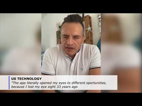 Colombian entrepreneur invents online app to help the blind see