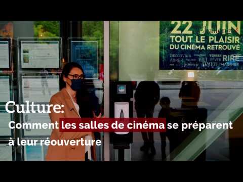 Culture: comment les salles de cinéma se préparent à leur réouverture