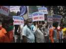 Protests in India after confirmation of border clash with China