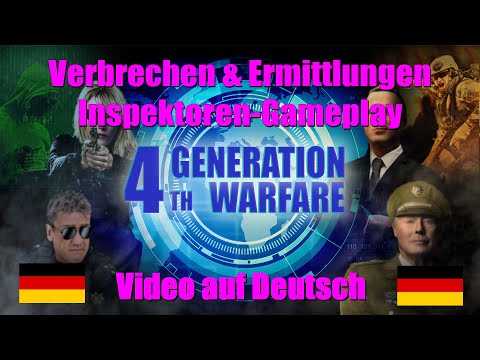 4th Generation Warfare: Verbrechen & Ermittlungen, Inspektoren-Gameplay