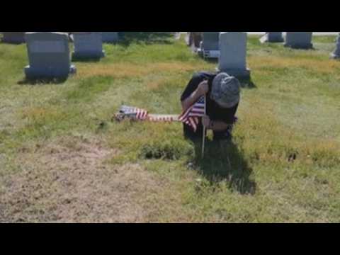 Veterans in Massachusetts honour their fallen comrades