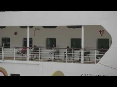 Singapore houses recovered migrant workers on cruise ship