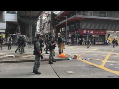 Protests in Hong Kong against Beijing's national security law