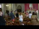 Religious ceremonies resume in church on Paris suburbs