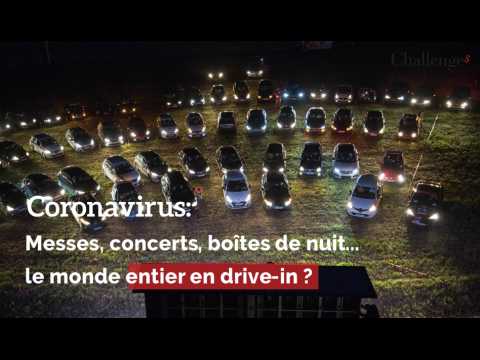 Coronavirus: Messes, concerts, boîtes de nuit... Le monde entier en drive-in ? 