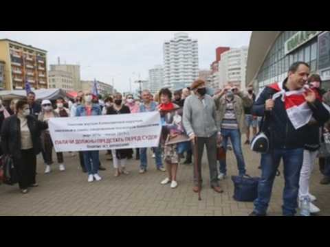 Belarusian opposition holds rally in Minsk