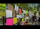 Protesters gear up for another day of demonstration in Washington, DC - Label : AFPTV - First images - Category : News