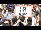 In Chicago, large turnout for the "March for Justice" protest - Label : AFPTV - First images - Category : News
