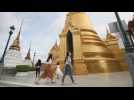 Reopening of the Grand Palace in Bangkok