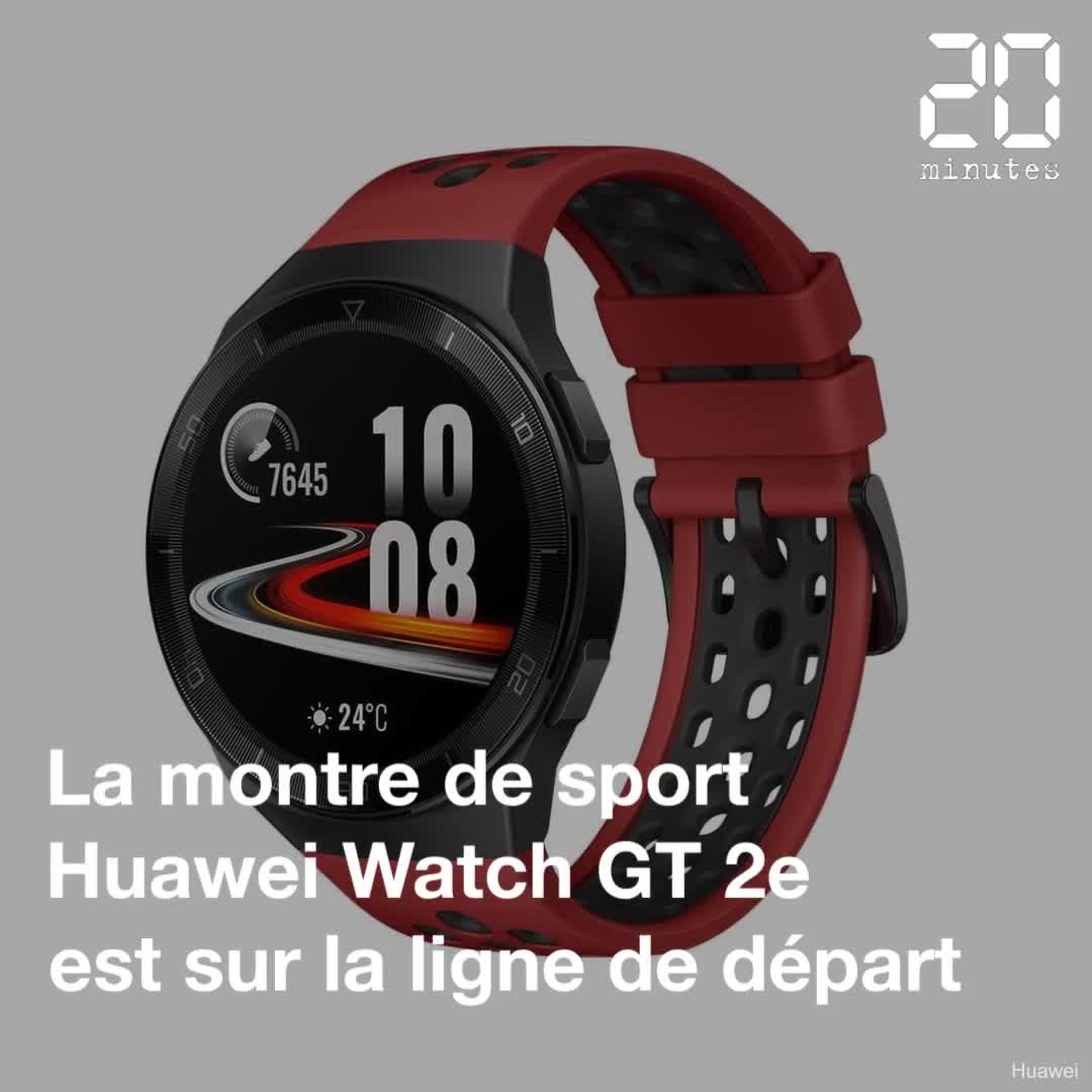 La montre GT 2e de Huawei va déconfiner votre activité sportive