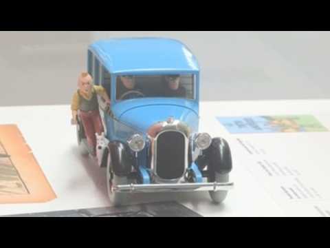Hergé Museum opens exhibition 'By car with Tintin'