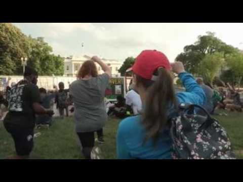 Protest against sytemic racism, police violence continues in Washington DC