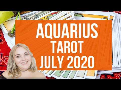 Aquarius July Tarot 2020 