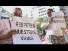 "Cancer does not know bureaucracy" Paraguayan patients protest public health