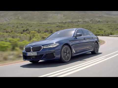 The new BMW 5 Series Sedan Trailer