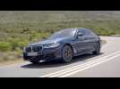The new BMW 5 Series Sedan Trailer