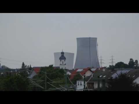 Demolition of nuclear power plant