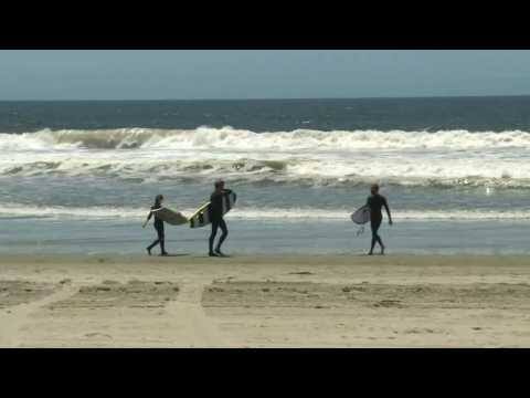 US: Surfers head to the ocean as Los Angeles County beaches reopen