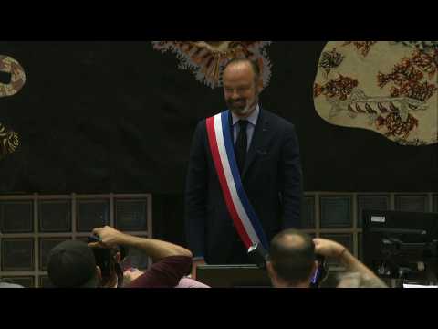 Ex-French PM Edouard Philippe reelected mayor of Le Havre