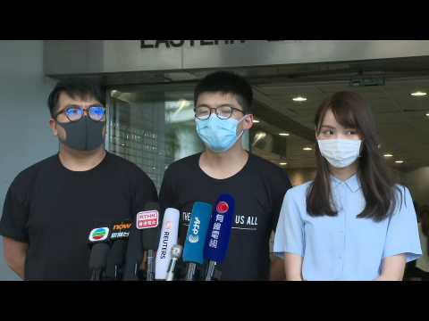 Democracy activist Joshua Wong says world 'must stand with Hong Kong'
