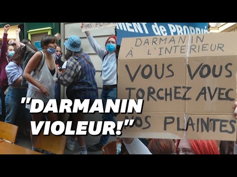 Gérald Darmanin "violeur, État complice", accusent des féministes (Huffington Post)