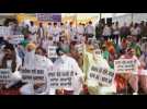 Protests against rise in petrol, diesel prices in India