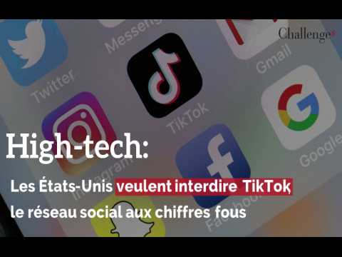 High-tech: Les Etats-Unis veulent interdire TikTok, le réseau social aux chiffres fous