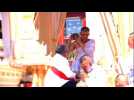Thailand's King attends the royal purification ceremony - Label : AFPTV - First images - Category : News