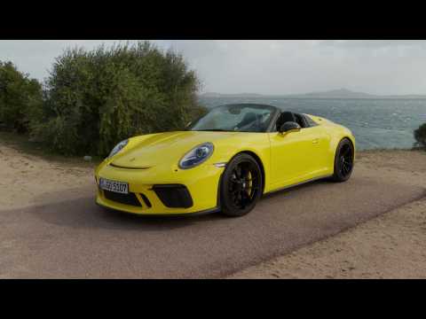 Porsche 911 Speedster Design in Racing Yellow