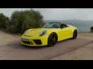 Porsche 911 Speedster Design in Racing Yellow