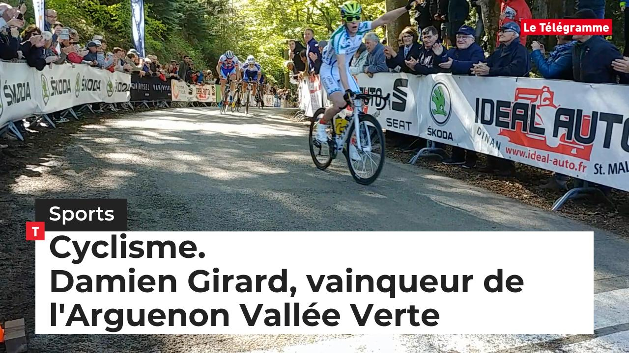 Cyclisme. Damien Girard, vainqueur de l'Arguenon Vallée Verte (Le Télégramme)