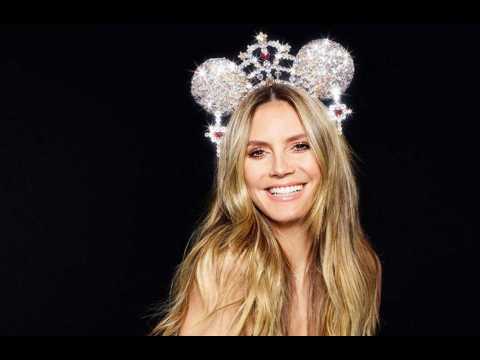 Heidi Klum excited to create Mickey Mouse ears
