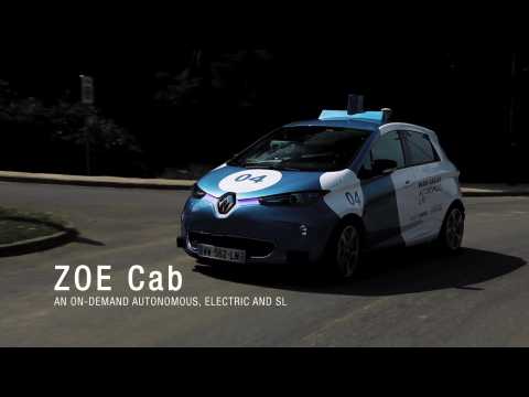 2019 Renault ZOE CAb - Paris-Saclay Autonomous Lab Highlights