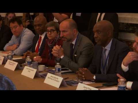 Business leaders attend "Tech for good" summit in Paris (2)