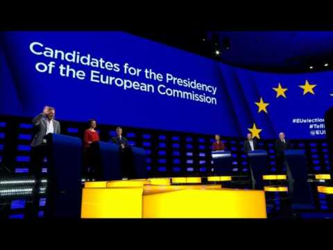 European Commission President candidates debate