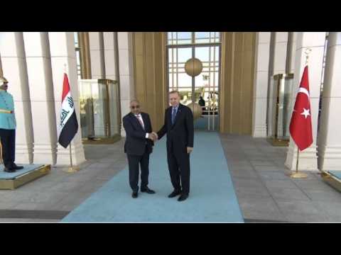 Erdogan welcomes Iraqi Prime Minister in Ankara