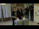 Hungary's Orban casts vote in European elections - Label : AFPTV - First images - Category : News