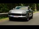 Porsche Cayenne S Coupé in Dolomite silver Driving Video