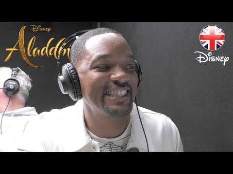 ALADDIN | Will Smith Surprises Fans in Giant Lamp | Official Disney UK