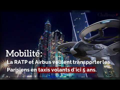 Mobilité: La RATP et Airbus veulent transporter les Parisiens en taxis volants d'ici 5 ans