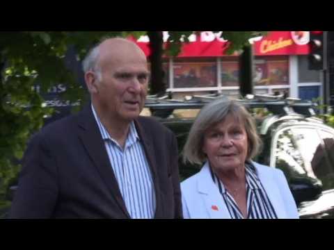 Lib Dem leader Vince Cable heads to polls for EU vote