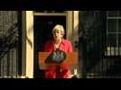 British PM May announces resignation in emotional speech